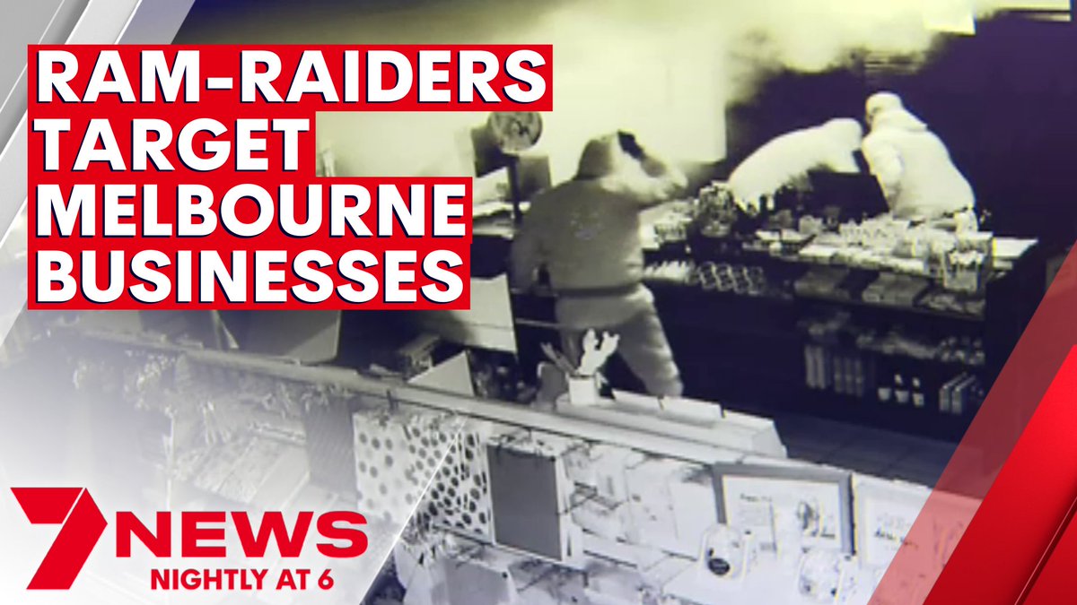 Family-run small businesses across Melbourne are being targeted by cigarette thieves, cashing in on their soaring value on the black market. youtu.be/RSBSZSEYRqQ <a href="/LouisaCheatley/">Louisa Cheatley</a> #7NEWS