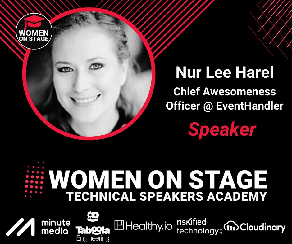 womenonstagenet's tweet image. The woman behind some of the biggest tech conferences around the world #AngularUP, #ReactNext, #NodeTLV and #ReactWeekNYC will host a class tomorrow and we can't get more excited! @HarelNur rocks!