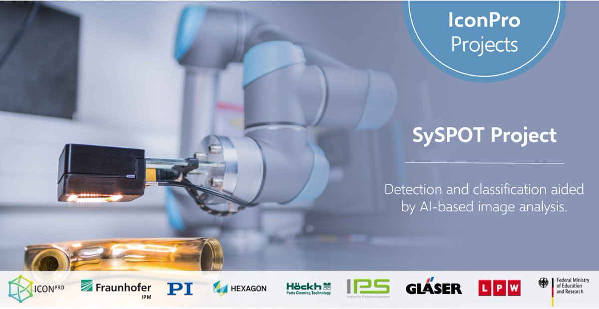 IconPro (@iconprogmbh) on Twitter photo The SySPOT Project deals with optimizing the parameters of a cleaning system for manufactured components by using adaptive photonic surface testing with adaptive image analysis.
ipm.fraunhofer.de/en/press-publi…
#AI #inspection #imageprocessing
Copyrights by <a href="/Fraunhofer_IPM/">Fraunhofer IPM</a> The SySPOT Project deals with optimizing the parameters of a cleaning system for manufactured components by using adaptive photonic surface testing with adaptive image analysis.
ipm.fraunhofer.de/en/press-publi…
#AI #inspection #imageprocessing
Copyrights by <a href="/Fraunhofer_IPM/">Fraunhofer IPM</a>