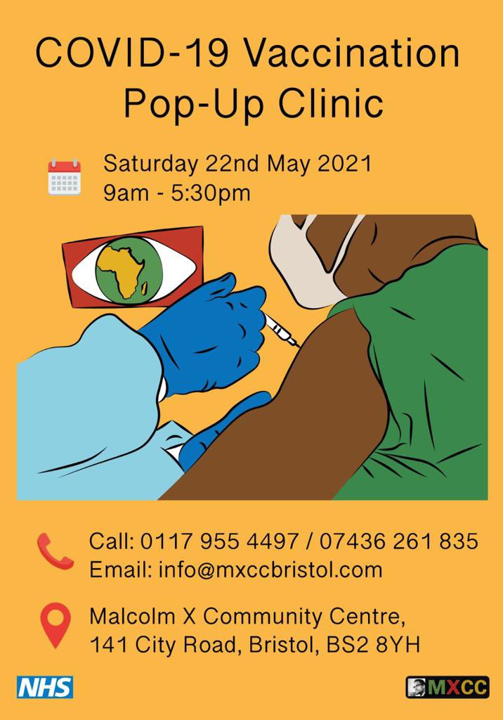 Would you like peace of mind as lockdown is lifted? Worried about the Indian variant? <a href="/MXCCBristol/">Malcolm X Community Centre</a> <a href="/Talocommunity/">TALO</a>