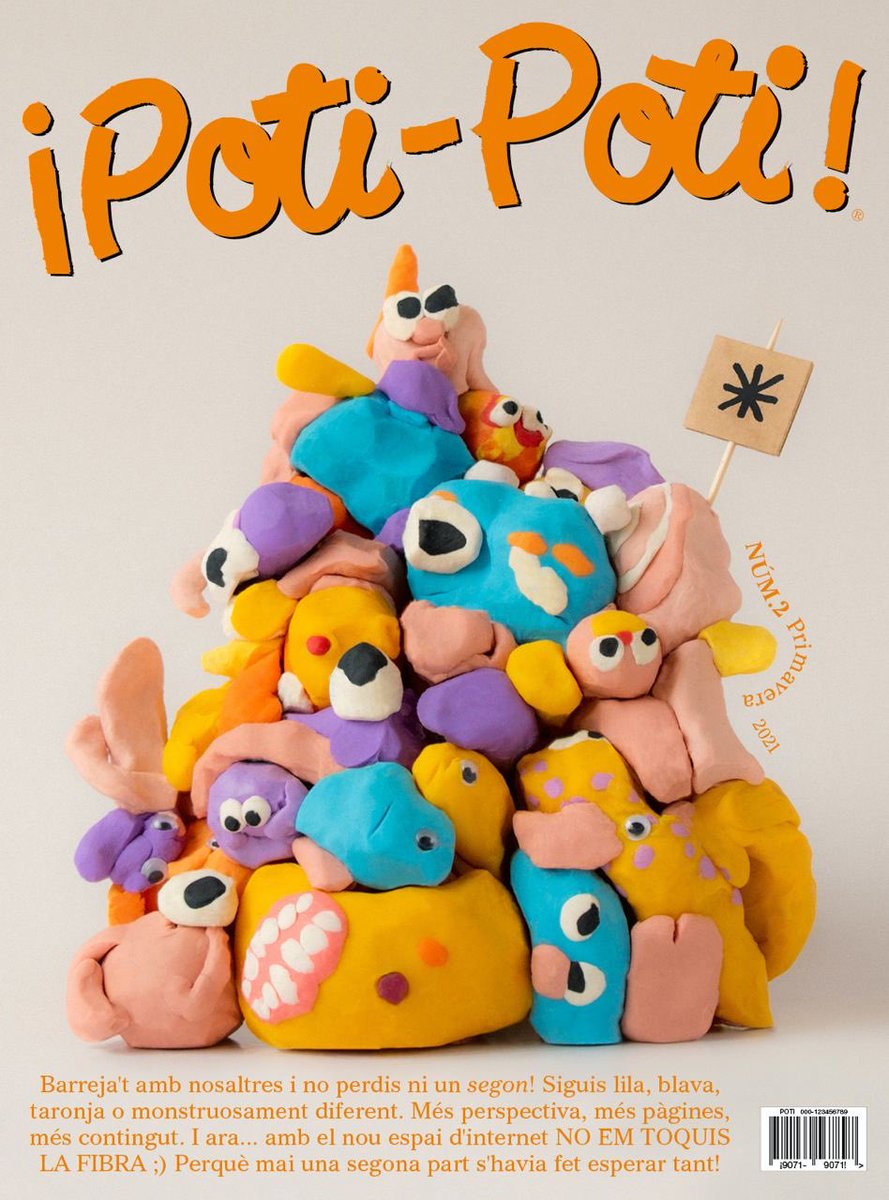 potipotimag's tweet image. #NÚM2 disponible als millors comerços el 4 de juny!🧡