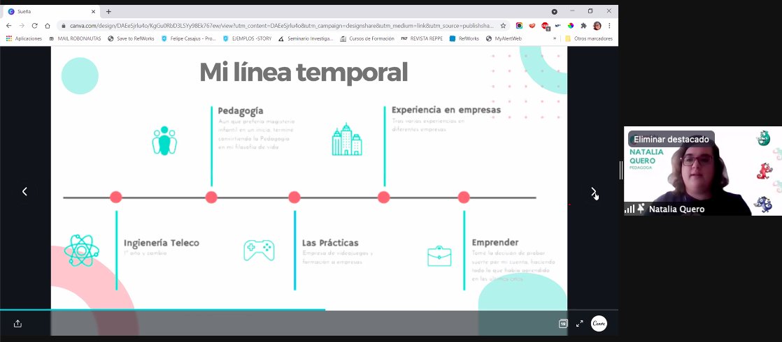pedagogia_lab's tweet image. Sueña, piensa y... ¡Crea! @nquerot nos cuenta su variada e interesante trayectoria profesional

#CFyT6 #AbreLaVeda #Pedagogía #PLYDE