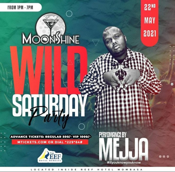 Mejja_Genge's tweet photo. [22 May 2022] Come all and come with a friend. Its going to be a party @moonshinewild #ifyouknowyouknow #Itsaparty #SystemsGo https://t.co/EwsA4cvDVp