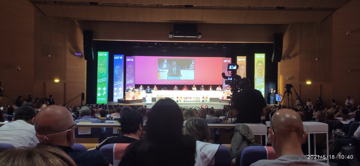 Obertura del 43 Congrés Confederal UGT Redvolucion 6.0
València.