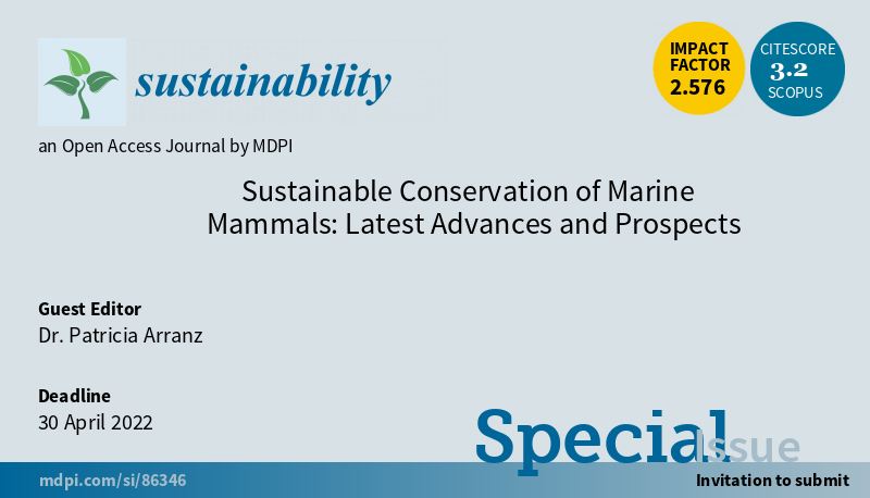 SusBioCon_MDPI's tweet photo. Welcome to submit to our Special Issue on #marine #mammals, open till 30 April 2022

https://t.co/T3wtzqjzJf https://t.co/8QyHmYHzNs