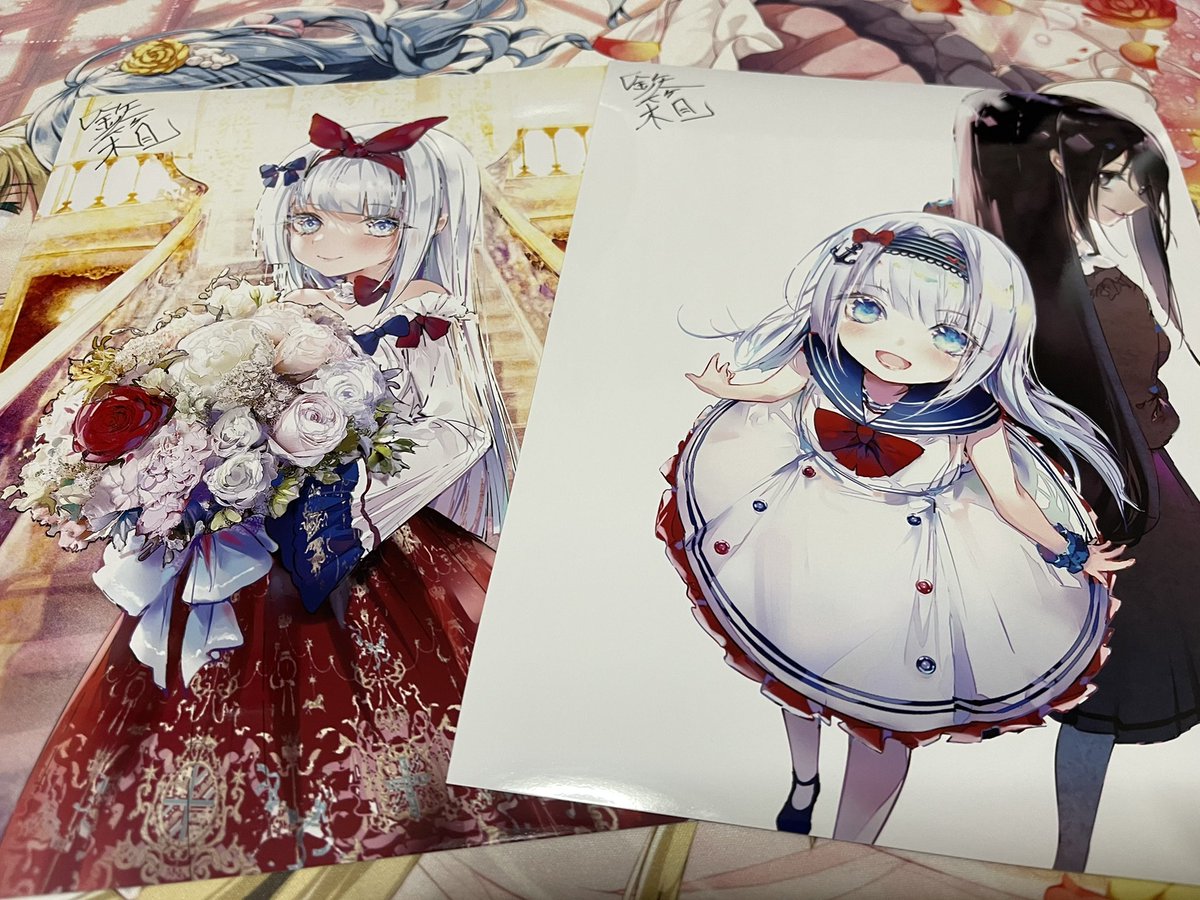 鉄箱先生のサイン入りイラスト届いたー。
こういうの当たるの初めてなんだよね。
めっちゃ嬉しい。

#ホラー女優が天才子役に転生しました 