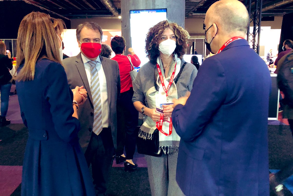 madrimasd's tweet photo. Arrancamos nuestra participación en el #DES2021 con las primeras reuniones del #brokerage tanto presenciales como online. Pásate por nuestro stand para conocer cómo podemos ayudarte #ENNcanhelp https://t.co/20uwRhUmIb