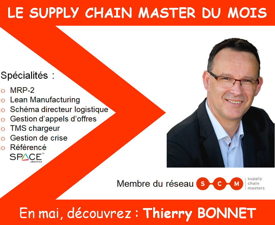 Nous vous présentons notre Supply Chain Master du mois : Thierry BONNET, Expert en gestion industrielle et logistique. Découvrez son profil complet ici :
👉linkedin.com/posts/supply-c…
#logistique
#SpaceAero
#GestionCrise