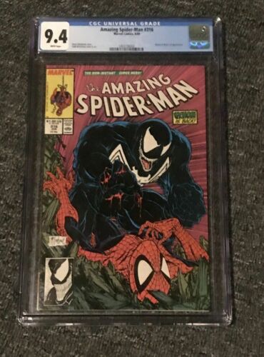 Amazing Spider-man #316 ~ Cgc 9.4 ~ 1st Venom Cover White Pages  https://t.co/v89NDtOGtg https://t.co/aBzVDmZZYu