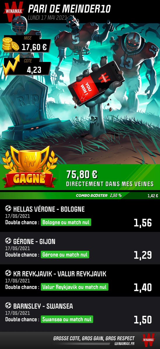 BMPronos3's tweet image. on encaisse en ce moment #parionsport #TeamParieur #pronos