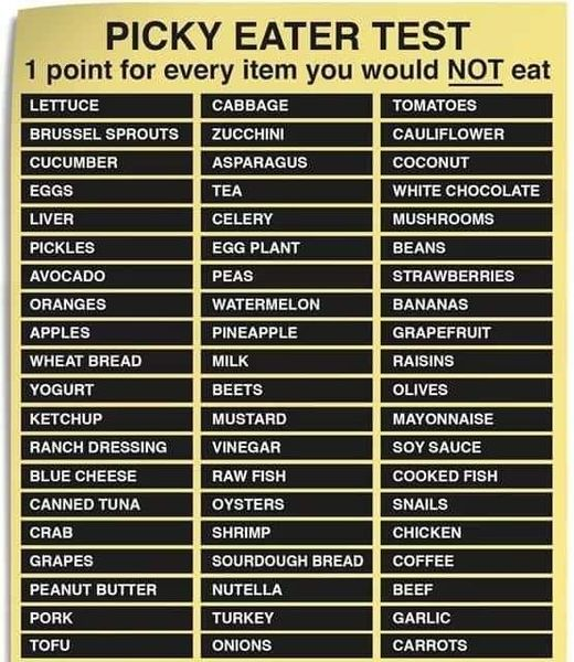 rava_ian's tweet photo. How adventurous an eater are you? Is there a bridge too far? Let me know your score https://t.co/L9dURlnlXA