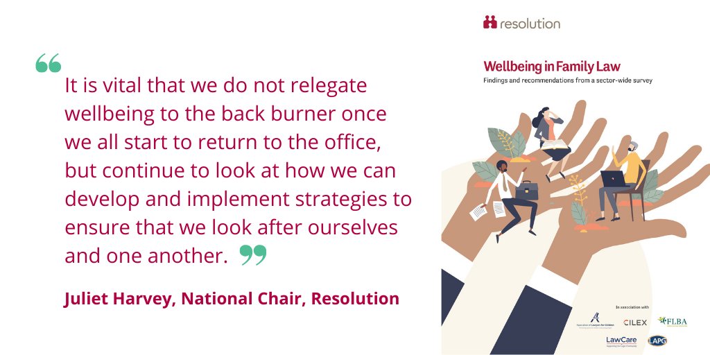 ResFamilyLaw's tweet photo. At today's #ResConf21 Plenary we launch our #Wellbeing in Family Law report, hard-hitting findings from a survey of 1200 family law professionals. In association w/ @LawCareLtd @Tweets_ALC @CILEXLawyers @FamilyLawBar @WeAreLAPG pre-order your free copy https://t.co/seig6jzdDn https://t.co/QFxNcrYVmY