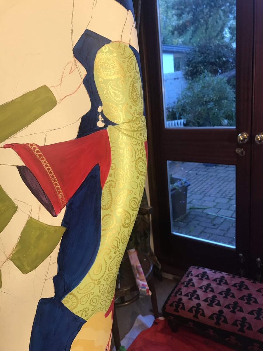 From sketchbook to statue.  Absolutely delighted to be involved in this amazing <a href="/gratitudeinart/">Gratitude in Art</a> <a href="/wildinart/">Wild in Art</a> project for <a href="/NHSCharities/">NHS Charities Together 💙</a>  Find out more details on thisisgratitude.co.uk