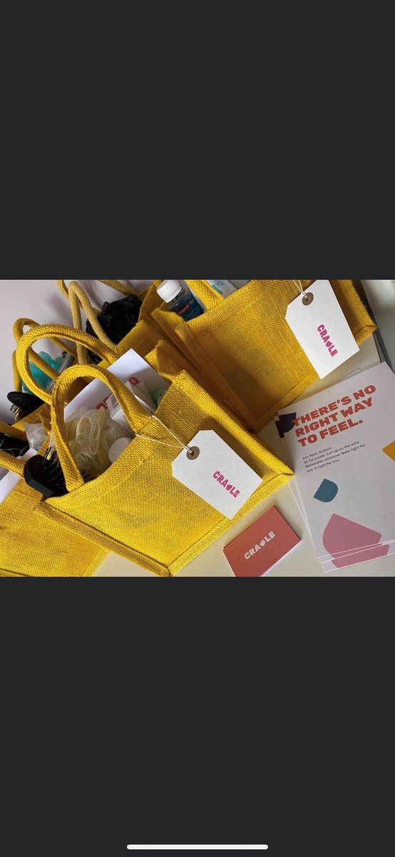 Not too long ago, we were introduced to <a href="/cradle_charity/">CRADLE</a> - a fantastic charity who look after &amp; support woman who have early pregnancy complications. 

The team make up and donate emergency comfort bags to help bring parents some comfort during a difficult and stressful times 👇💙
