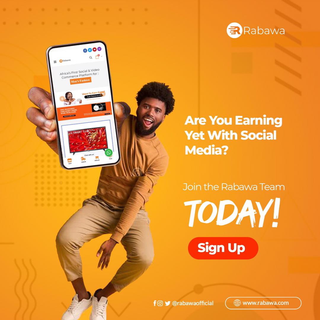 Rabawa - Africa's First Social & Video Commerce Platform. Earn