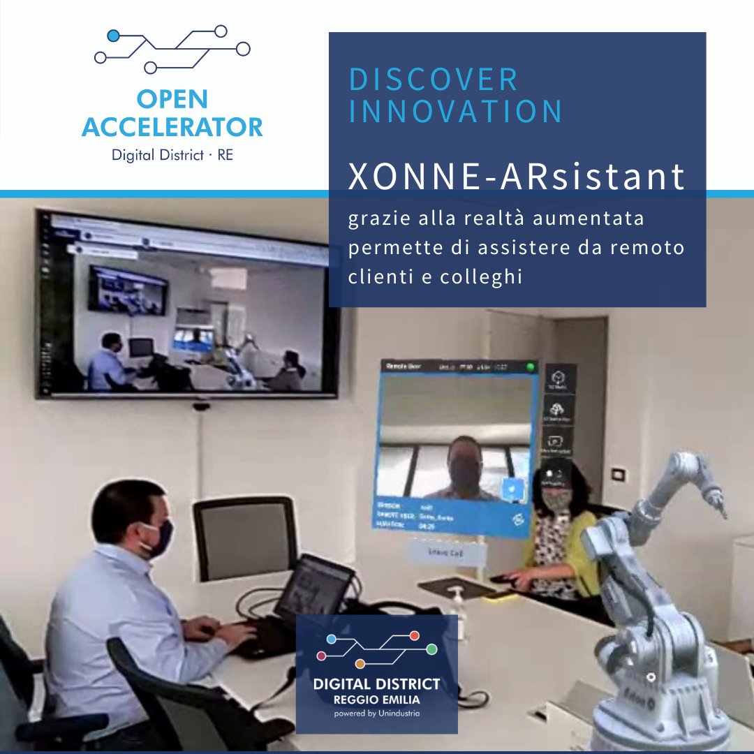 🚀Open Accelerator Discover Innovation💡
L'#openacceleratorre continua lo scouting di partner tecnologici per progetti di open innovation!
Nei giorni scorsi abbiamo conosciuto 𝗔𝗥𝘀𝗶𝘀𝘁𝗮𝗻𝘁 che permette di assistere remotamente i clienti o i colleghi con la realtà aumentata.