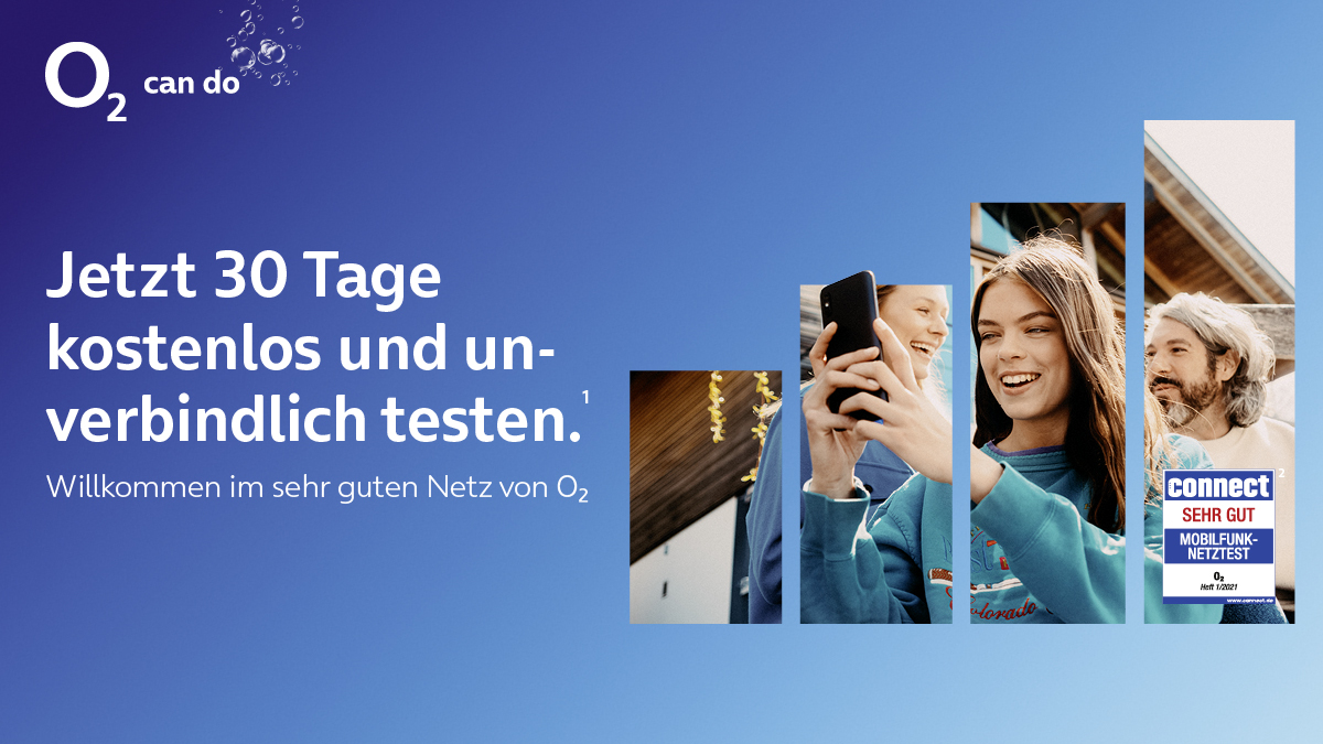 telefonica_de's tweet image. #o2de lässt Verbraucher die o2 #Netzqualität testen. Die #Testkarte mit unlimitiertem 5G-fähigen Datenvolumen (bis zu 500 Mbit/s) und Allnet-Flatrate für Telefonie und SMS ist für Nicht-o2-Kunden kostenlos, unverbindlich und deutschlandweit einsetzbar. bit.ly/3uY0ryc