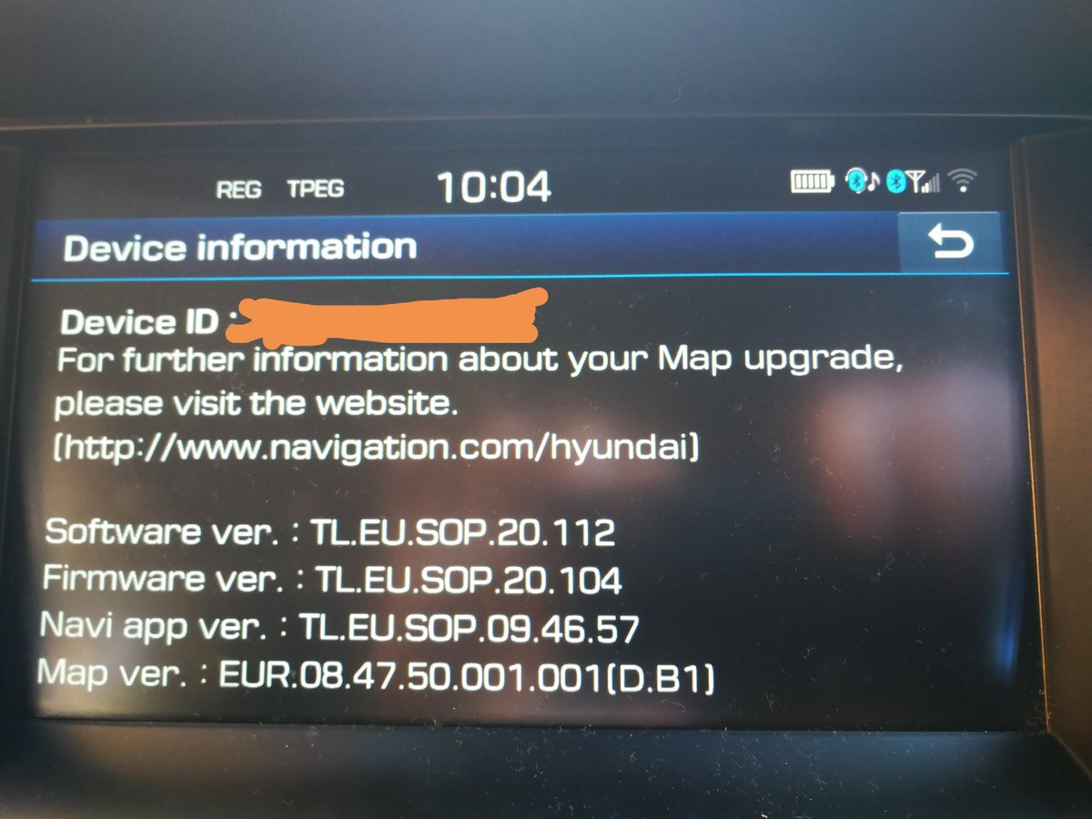 karlos8891's tweet photo. @ChrissyLou92 @EllenFlower7 @Hyundai_UK @ChrissyLou92 I've spoken to my local dealer and the Hyundai customer care team a few times - answer seems to be a resounding no for the 2015-2017 Tucsons.

Unless anyone else can shed some light on it.

Device information: https://t.co/ErXGjGFF0u