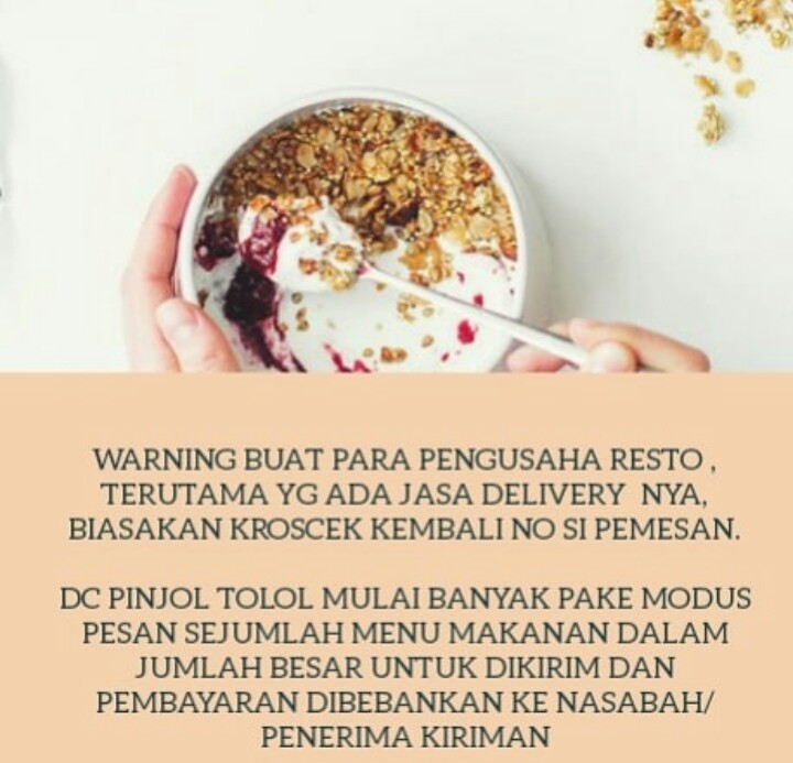 pinjollaknat's tweet image. Sistem COD ini juga seringkali dimanfaatkan oleh para dc pinjol. 

Untuk semua pedagang pastikan kembali orderan yang diterima! ⛔