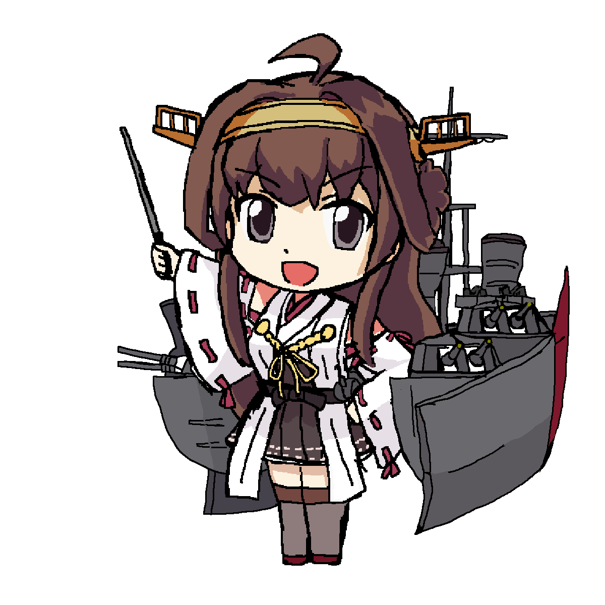 艦これ「英国で生まれた帰国子女の金剛デース!
#艦これ
#金剛進水日 明治45年(191」|銀時＠提督のイラスト