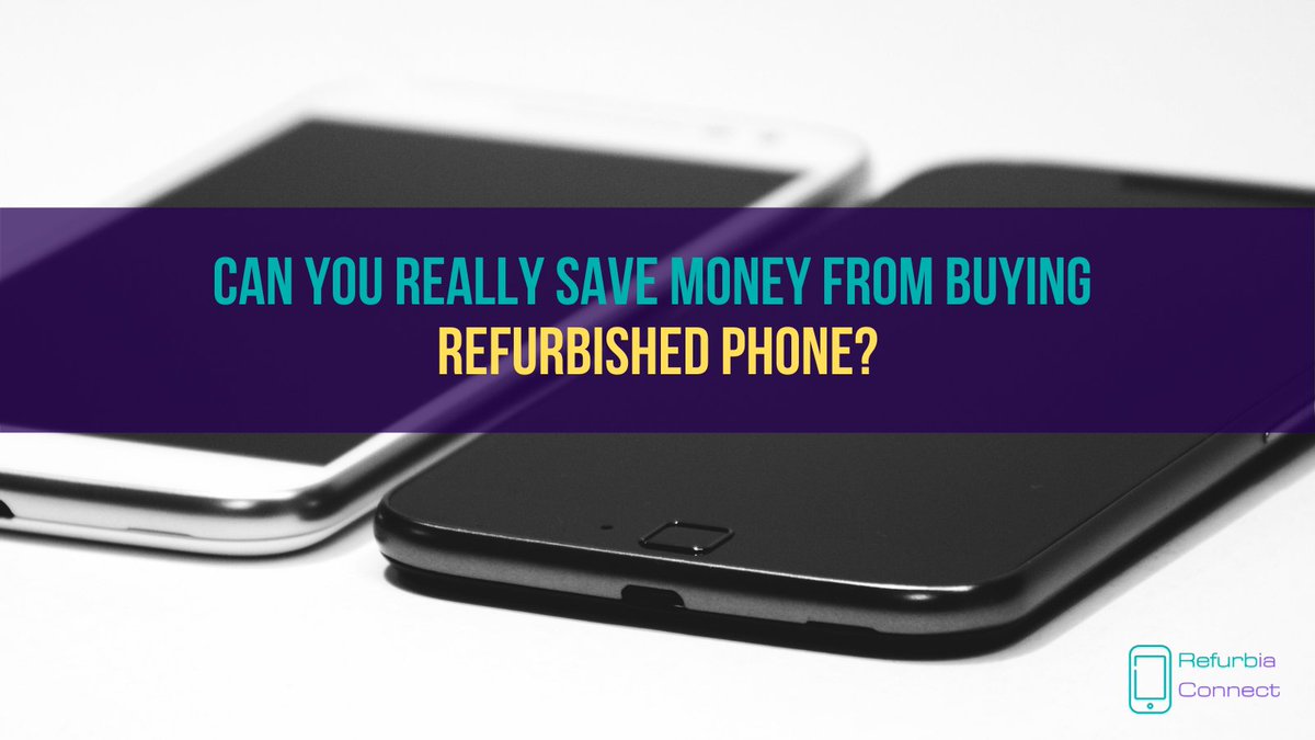 Aside from the 15-80% discount, Refurbished products function exactly like a brand new phone.

And if you are looking for great deals and packages to cover the entire lifecycle of your devices, we are ready to support your #business. Connect with us today.

#tech #smartphones