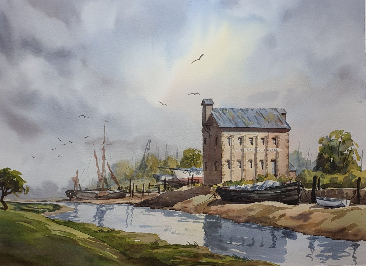 The old oyster house Faversham kent .