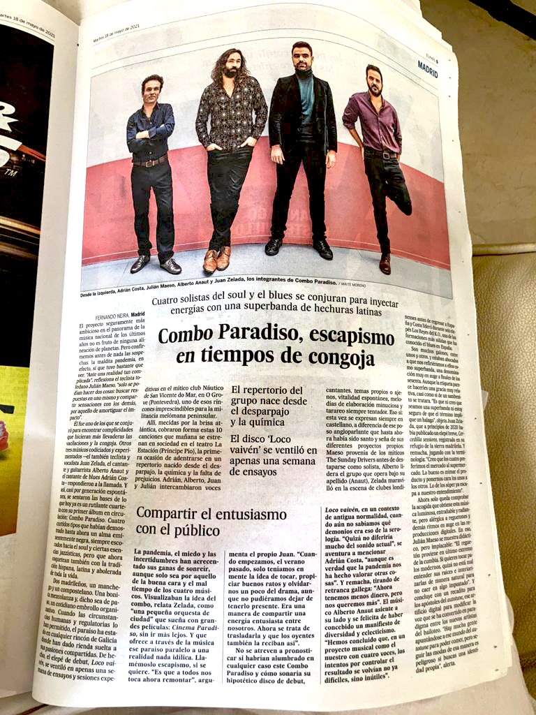 ⚫️ Maite Moreno (@janetheplanett) on Twitter photo MAÑANA concierto PRESENTACIÓN <a href="/ComboParadiso/">Combo Paradiso</a> EN #teatroprincipepio #MADRID! (20hrs) te vienes?!!
Gracias a <a href="/el_pais/">EL PAÍS</a> <a href="/elpais_cultura/">El País Cultura</a> <a href="/fneirad/">Fernando Neira</a>
elpais.com/espana/madrid/… MAÑANA concierto PRESENTACIÓN <a href="/ComboParadiso/">Combo Paradiso</a> EN #teatroprincipepio #MADRID! (20hrs) te vienes?!!
Gracias a <a href="/el_pais/">EL PAÍS</a> <a href="/elpais_cultura/">El País Cultura</a> <a href="/fneirad/">Fernando Neira</a>
elpais.com/espana/madrid/…