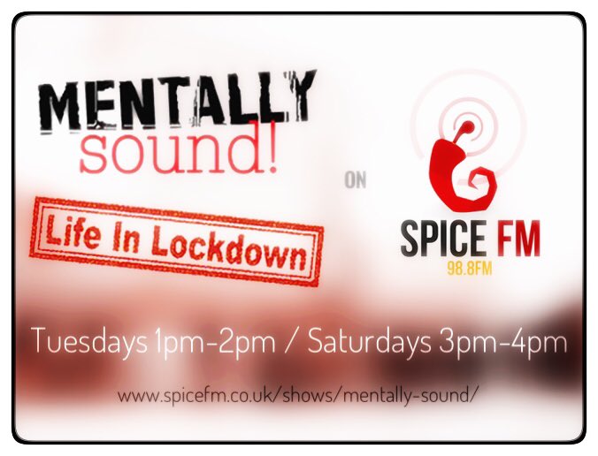 Hi, ep 54 of our #LifeInLockdown podcasts will play on <a href="/spicefm/">Spice FM</a> today at 1pm.

Fitz &amp; Billy of <a href="/JoesGiants1/">Joe's Giants</a> explain what mountains and climbing can do for people’s wellbeing🏔

And therapist Amer Mirza discusses post-lockdown emotions and behaviours.

Tune in!

#MentalHealthRadio