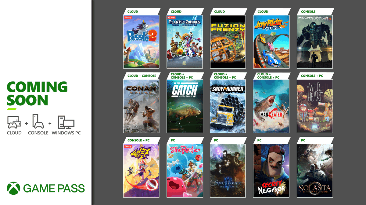 XBOX Game Pass tweet media