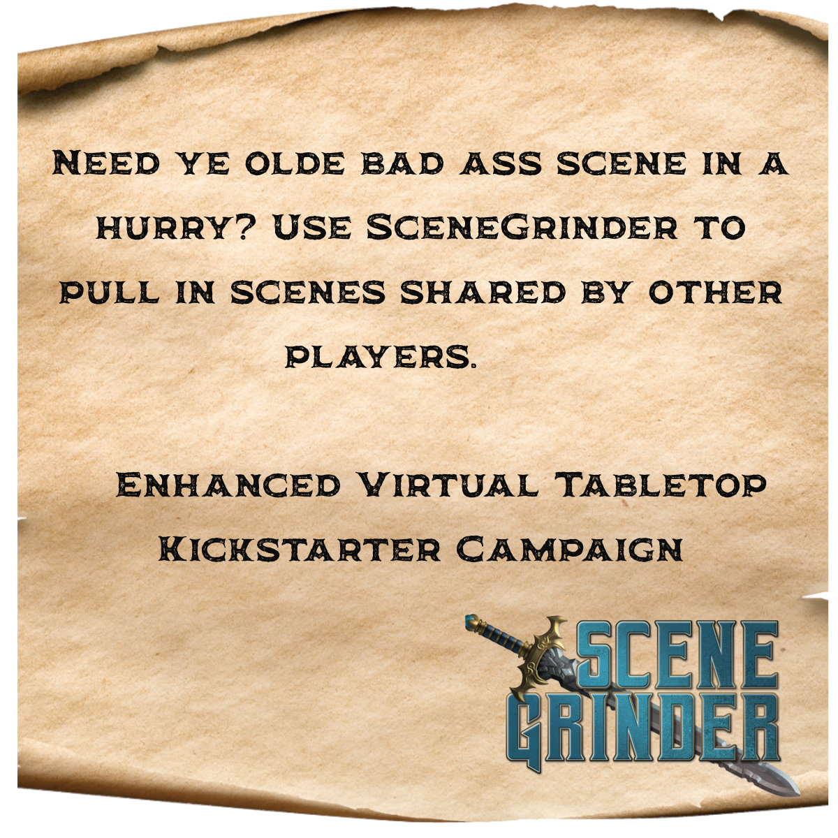 SceneGrinder's tweet photo. #SG #SceneGrinder #RPG #scenes #Kickstarter #VTT #GamingSetup #DnD
https://t.co/JaNR7HVjSO https://t.co/MeoiAJps6O