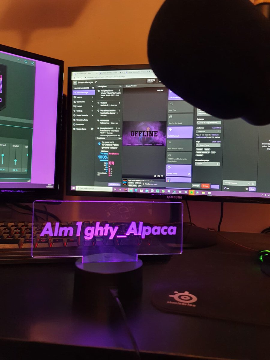 Kirsty_246's tweet photo. Happy birthday bro so glad you like your present!! @Alm1ghtyA #personalisedsign #gamer https://t.co/WDtVK9e5Ti