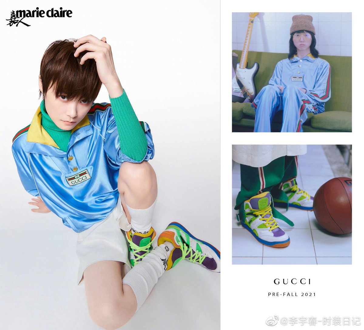 c_rjly's tweet photo. #LiYuchun #ChrisLee #李宇春 #marieclaire #singer #icon #fashion #gucci https://t.co/IwZB4LruBz