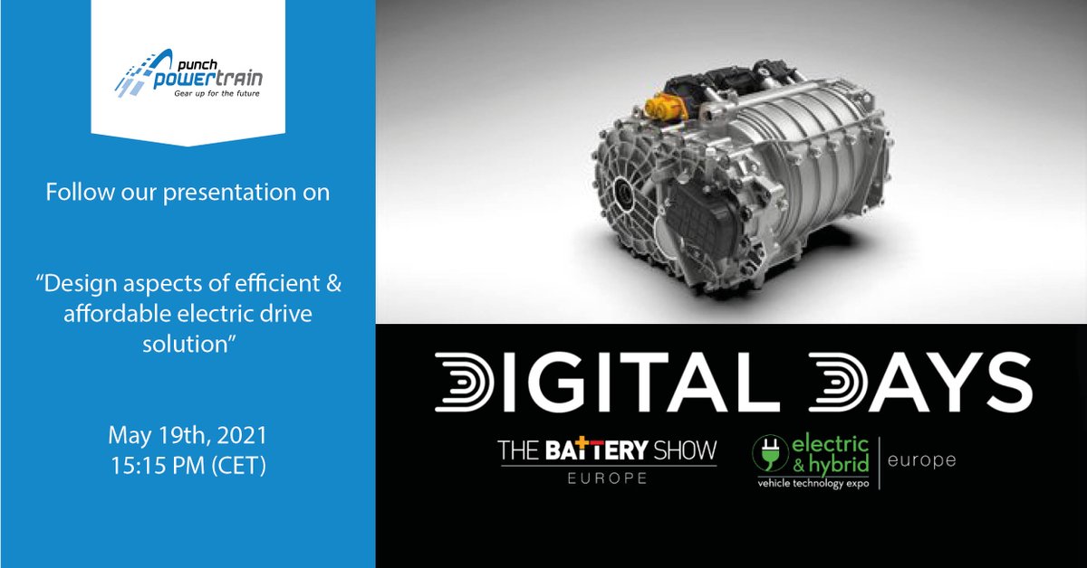 Join our expert presentation at <a href="/EVTechExpo/">Electric & Hybrid Vehicle Technology Expo</a>, proposing an efficient &amp; affordable electric drive solution, based on our latest development for electric vehicles – May 19, 15:15 PM CET!  tinyurl.com/peet9nde