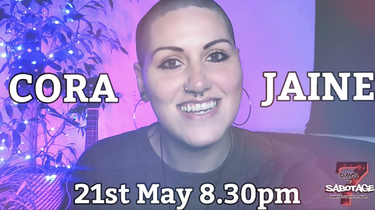 Day 5 of 7 Days of Sabotage

2pm The Witch is Dead with GM @Wharfrat1625 ft <a href="/ChrisDukes_/">Christopher Dukes</a>

6pm Rebel Roleplayers Roundtable hosted by <a href="/Dan_Burman/">Dan Burman</a> ft cast of @MerelyRoleplay <a href="/APankhurst/">Alexander Pankhurst</a> and <a href="/elliepitkin/">Ellie Pitkin</a> 

8.30pm music from Cora Jaine

#ttrpgfamily #ttrpg #RPG #actualplay