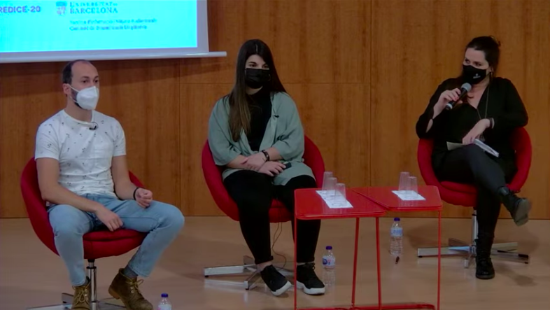 mj_masanet's tweet photo. Fantàstic l’acte organitzat per #GendIMS amb motiu del Dia Internacional contra la LGBTIfòbia
‘#VisibilitatLGBTI: Personatges i Personalitats LGBTI+ als mitjans de comunicació'
Gràcies Noemi Bogya, @fernandapiressa, Núria Tolosa, @rafavenal, @Margot_Mur i @jjbotev
@FIMA_UB https://t.co/iZUO4l7O5Y