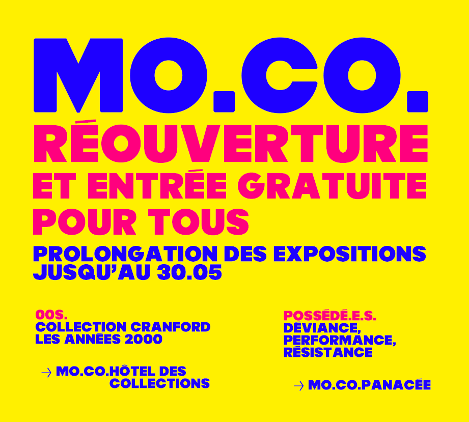 mocontemporain's tweet photo. Réouverture de nos espaces, prolongation des expositions jusqu'au 30 mai et entrée gratuite pour tous 🌴 - https://t.co/RHOsZeqmh3 https://t.co/o3N66cnnfZ