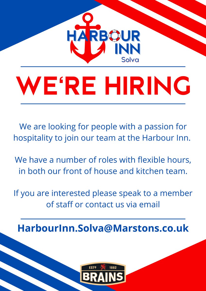 We’re hiring so why not get in touch!