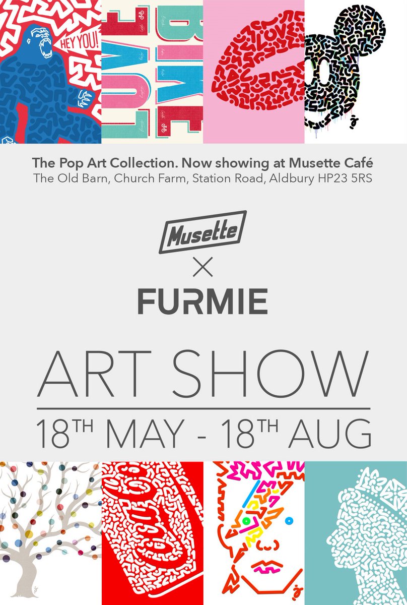 tpc_print's tweet photo. TPC is proud to have produced Furmie's Fine Art Prints for the Musette Cafe Art Show now on https://t.co/wJ9g0aHW1Z