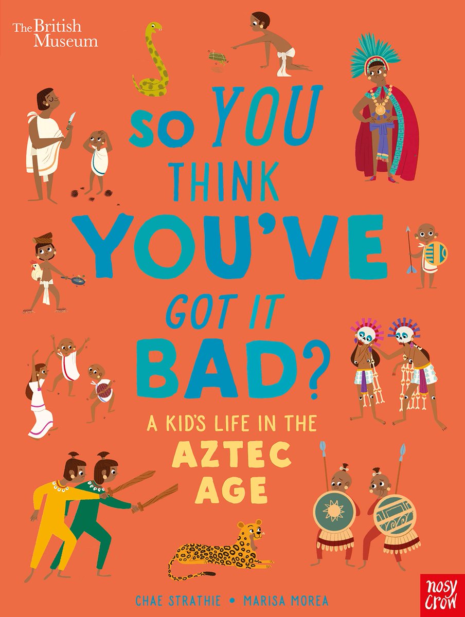 So, you think YOU'VE got it BAD? Being jabbed by cactus spikes? 🌵 Snacking on maggots? 🐛 This hilarious event with @chaestrathie will show just how tough life could be for kids in Aztec times. A must for kids with a passion for horrible history! 🎫 bit.ly/BozzyKids21