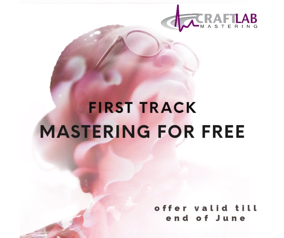 Free Mastering for your First Track. Click to know more
craftlabmastering.com/rates
