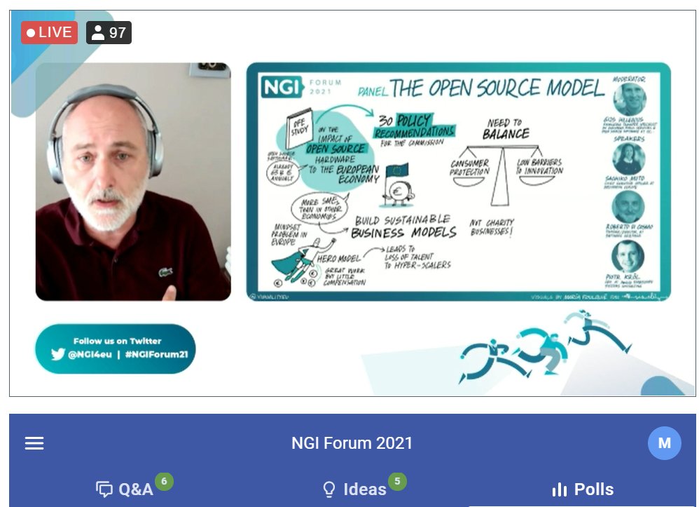 MoniqueCalisti's tweet photo. 📢 What we need to improve #opensource approaches in Europe is to start with rethinking procurement.
We need a sustainable business model, with a responsible way of doing #procurement
@rdicosmo @SWHeritage #sourcecode #swh #softwarecommons #freesoftware
#NGIForum21
@NGI4eu https://t.co/4AAUjXgLWO