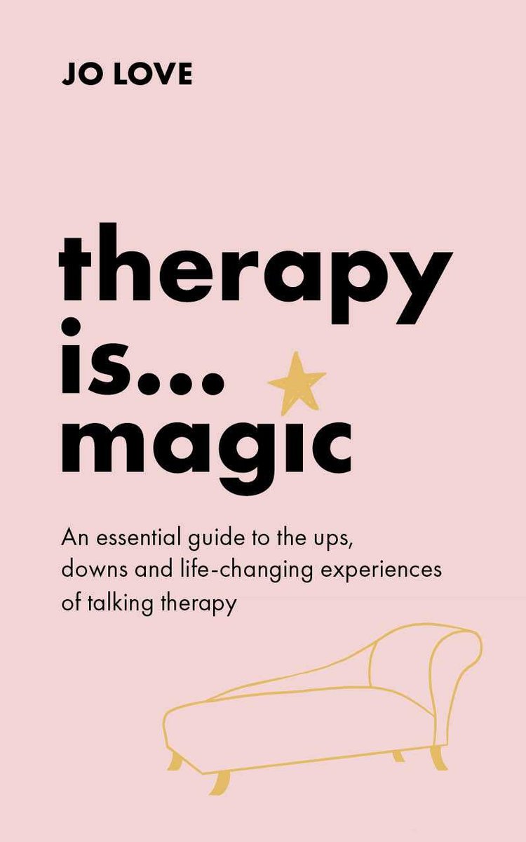 .<a href="/YellowKiteBooks/">YellowKiteBooks</a> will publish <a href="/jo__love__/">JO LOVE</a>'s Therapy is... Magic: An Essential Guide to the Ups, Downs and Life-changing Experiences of Talking Therapy on 7th October 2021, in time for World Mental Health Day. More here: bit.ly/3bwsAED