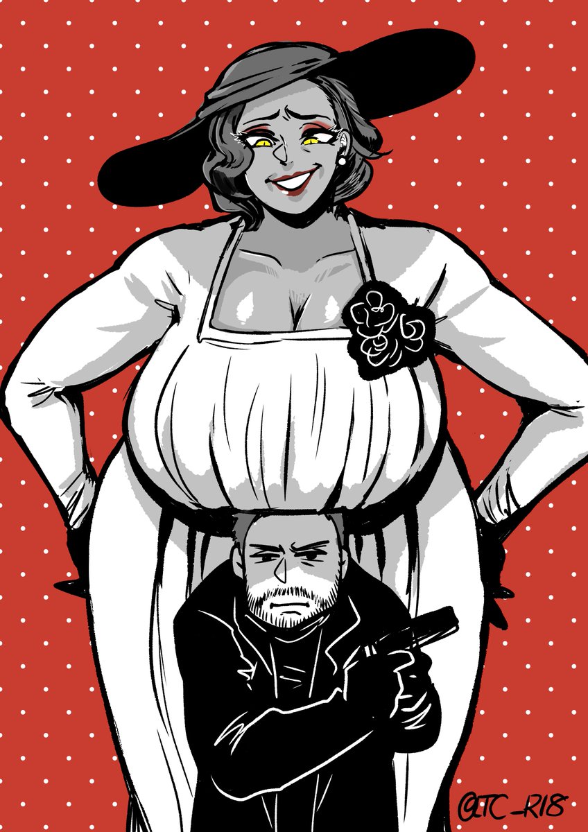 作業の息抜きに夫人描きました。すっげー好き 