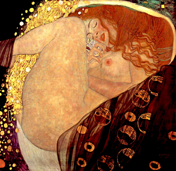 Historieta de com el quadre de Dánae de Gustav Klimt va mostrar la primera representació publicada d’un blastocist (abans fins i tot de la seva publicació en qualsevol revista científica). Obro fil ↓ 🧵