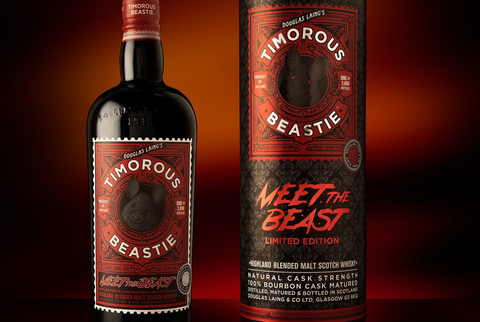 Bar Pegasus 酒系youtuber いつものティモラスビースティーがかよわき獣 Timorous Beastie ではなくなっている ティモラスビースティー Meet The Beast Limited Edition 発売 100 バーボンカスク カスクストレングスでボトリングした