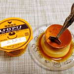 強いプリンを発見!スプーンを突き刺しても倒れないレトロなプリン!