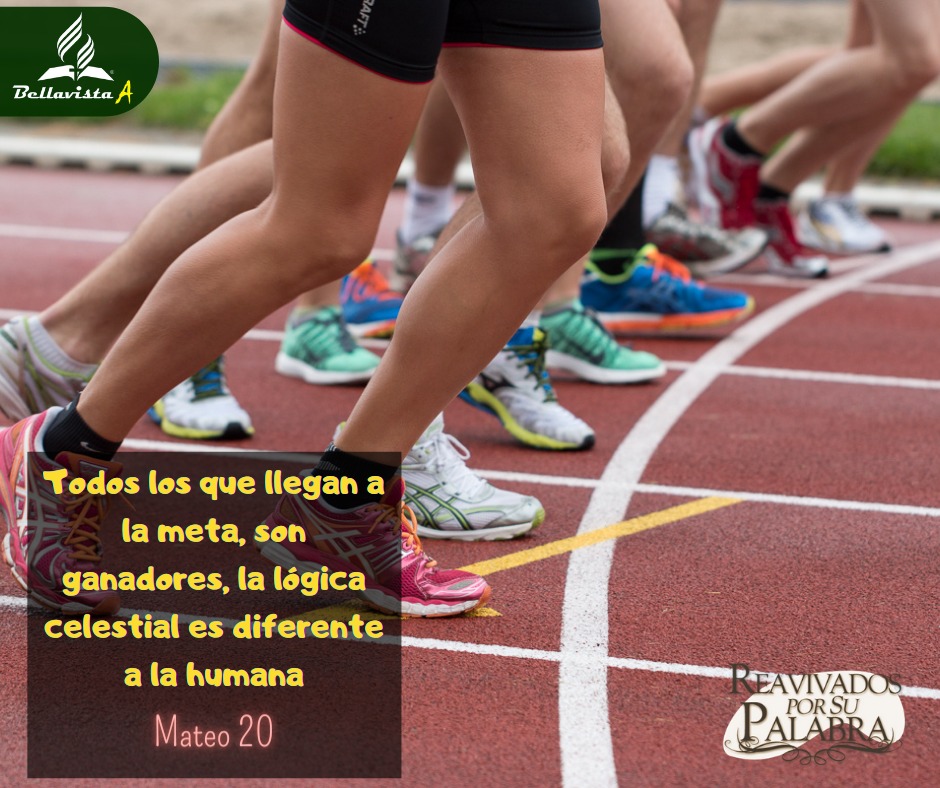 La lógica celestial es muy diferente a la humana, los primeros pueden ser últimos, los últimos primeros, muchos llamados pueden no ser escogidos. Lo mas importante es atravesar la linea de meta, todos los que llegan al objetivo son ganadores. #RPSP Mateo 20