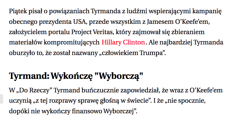 Tomasz5ek's tweet image. .@gazeta_wyborcza i ja ostatecznie wygraliśmy z @MatthewTyrmand 
Wbrew swoim pogróżkom, Tyrmand nie wniósł skargi do Sądu Najwyższego. Wyrok stał się ostateczny.
Matthew Tyrmand zaprzeczał swoim związkom z #DonaldTrump i pośrednim powiązaniom z Kremlem.