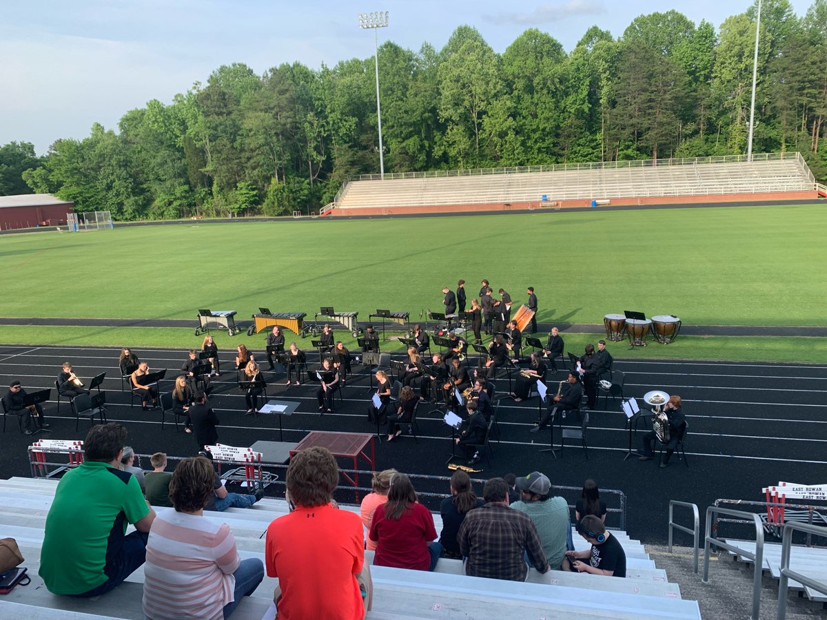 EastRowanHS's tweet photo. We truly enjoyed listening to the wonderful sounds of the ERHS band concert last night! https://t.co/jXlEzf0PYj