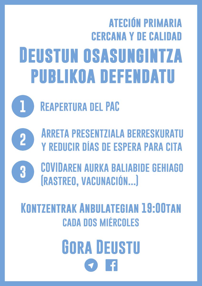 PAC Deusto Bizirik (@cierrepacdeusto) on Twitter photo 